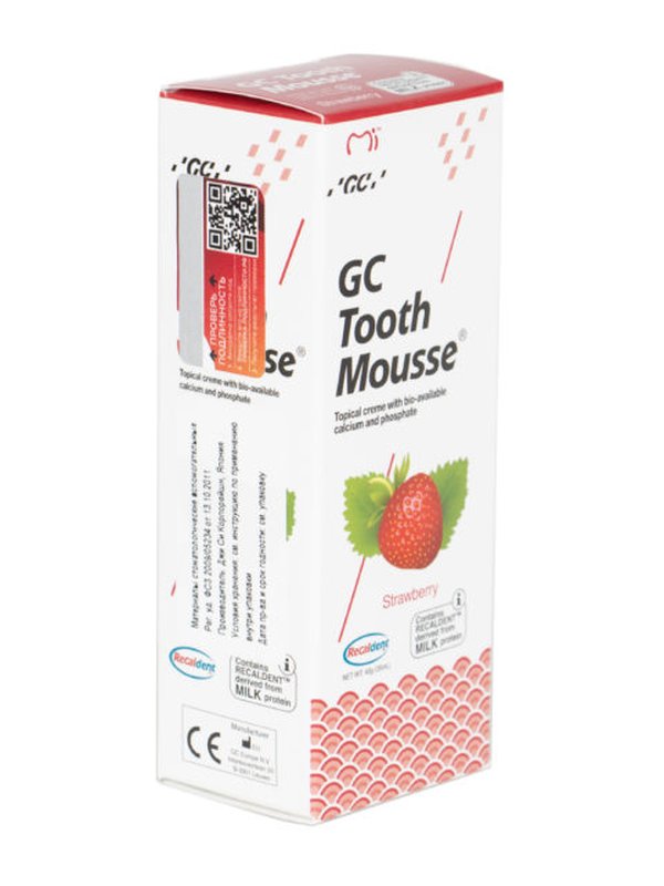 Tooth Mousse Тус Мусс. Реминерализирующий зубной гель
