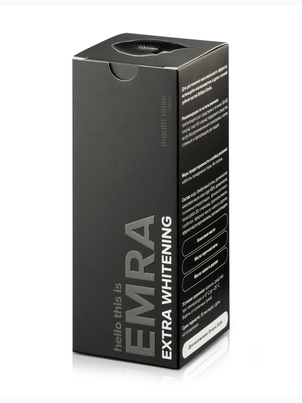 Ополаскиватель EMRA Extra Whitening