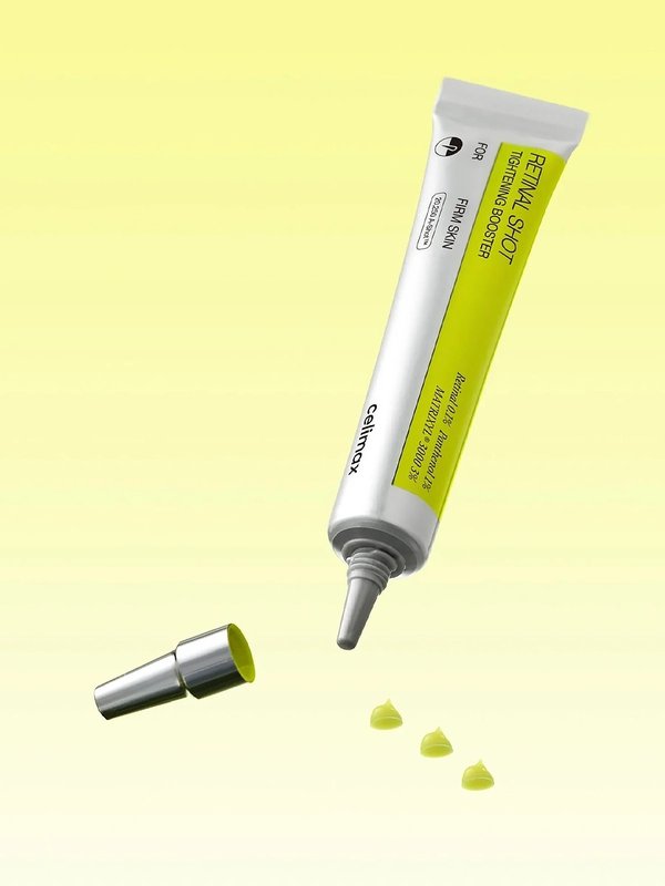 Подтягивающий бустер-крем с ретиналем Celimax The Vita-A Retinal Shot Tightening Booster 15мл