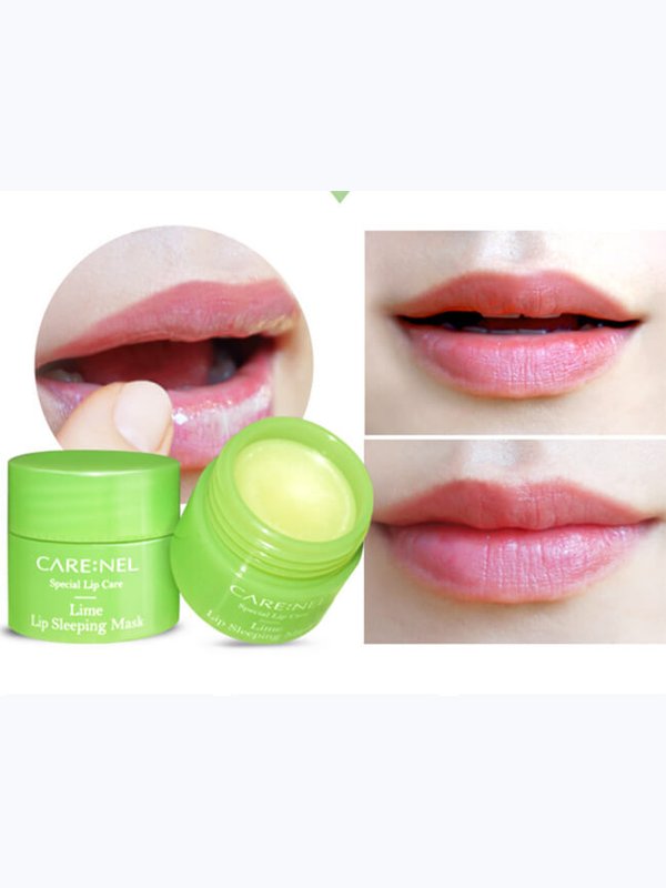Маска для губ ночная с экстрактом лайма CARENEL lime lip night mask