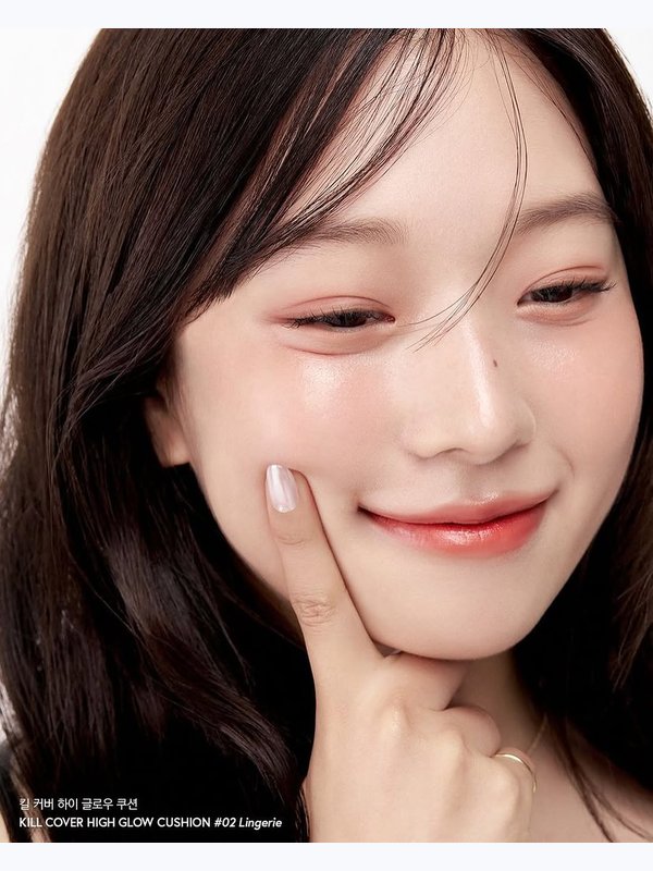 Кушон с плотным покрытием и сияющим финишем CLIO HIGH GLOW CUSHION с запасным блоком