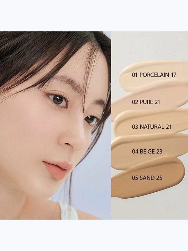 Лёгкий увлажняющий кушон rom&nd Bare Water Cushion SPF38 PA++++ 20мл