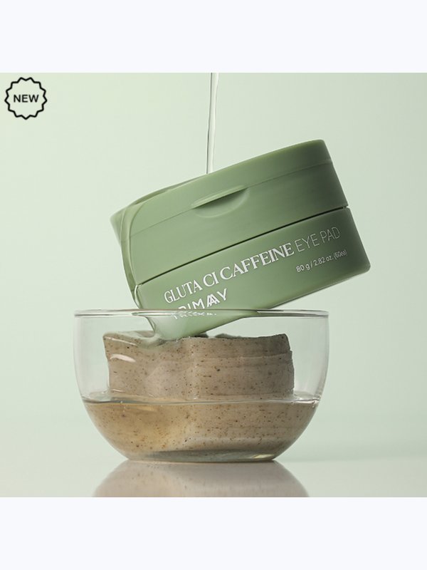 Пэды против отёков с кофеином Trimay Gluta Ci Caffeine Eye Pad 60шт