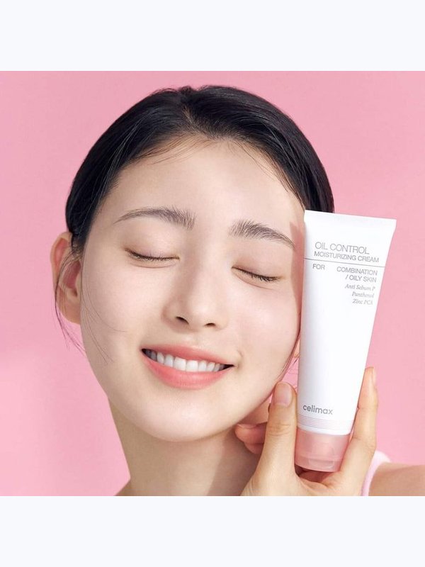 Увлажняющий крем против жирного блеска Celimax Oil Control Moisturizing Cream 80мл