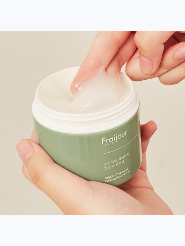 Легкий увлажняющий крем с полынью Fraijour Original Herb Wormwood Calming Watery Cream 100мл