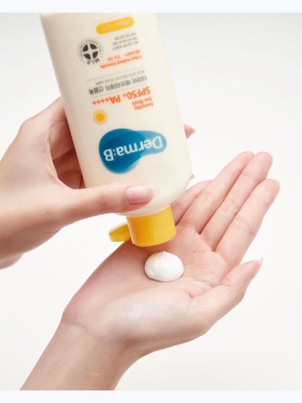 Солнцезащитный лосьон Derma:B Everyday Sun Block SPF50+ PA++++  200мл