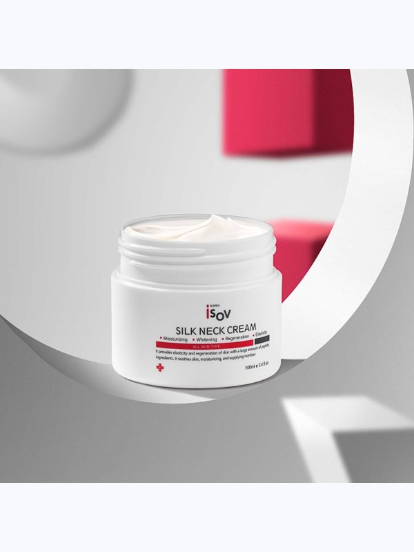 Омолаживающий крем для шеи c ПДРН Isov Silk Neck Cream 100мл