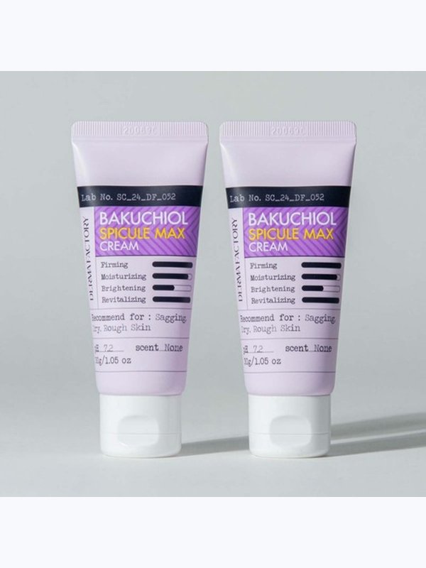 Интенсивный лифтинг-крем для лица с бакучиолом и спикулами Derma Factory Bakuchiol Spicule Max Crea