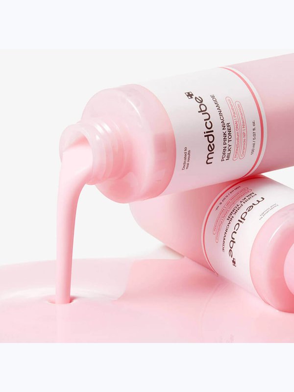 Молочный тонер с ПДРН и ниацинамидом medicube PDRN Pink Niacinamide Milky Toner 150мл