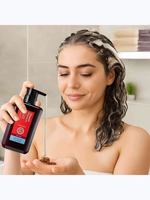 Укрепляющий шампунь для жирных волос Daeng Gi Meo Ri Ohyeon Premium For Oily Scalp Shampoo 500мл
