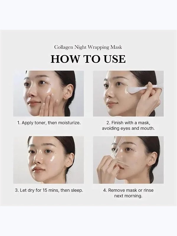 Ночная маска-плёнка с коллагеном medicube Collagen Night Wrapping Mask 70мл