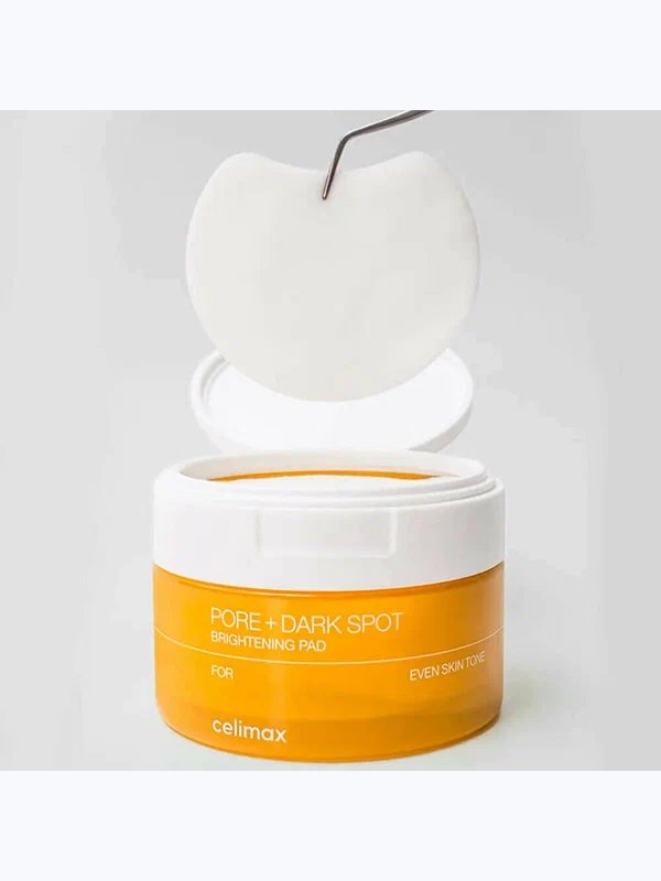Тонер-пэды для выравнивания тона и рельефа кожи Celimax Pore+Dark Spot Brightening Pad 40шт