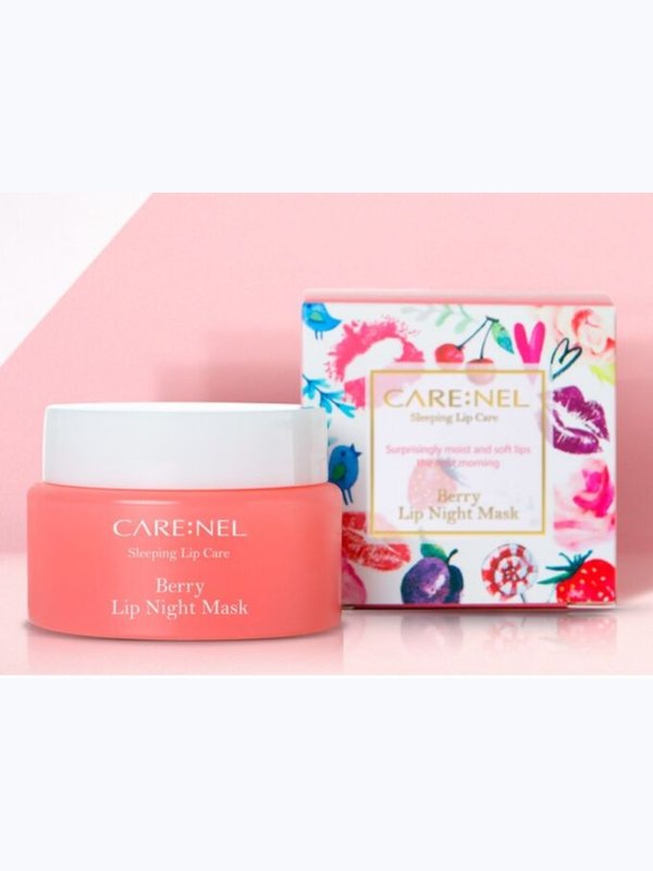 Ночная маска для губ с экстрактом ягод CARENEL Berry Lip Night Mask 5г