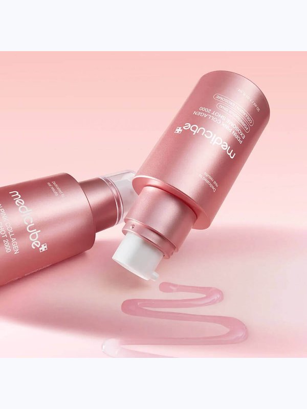 Интенсивная омолаживающая ампула с микроиглами medicube PDRN Pink Collagen Exosome Shot Serum 7500