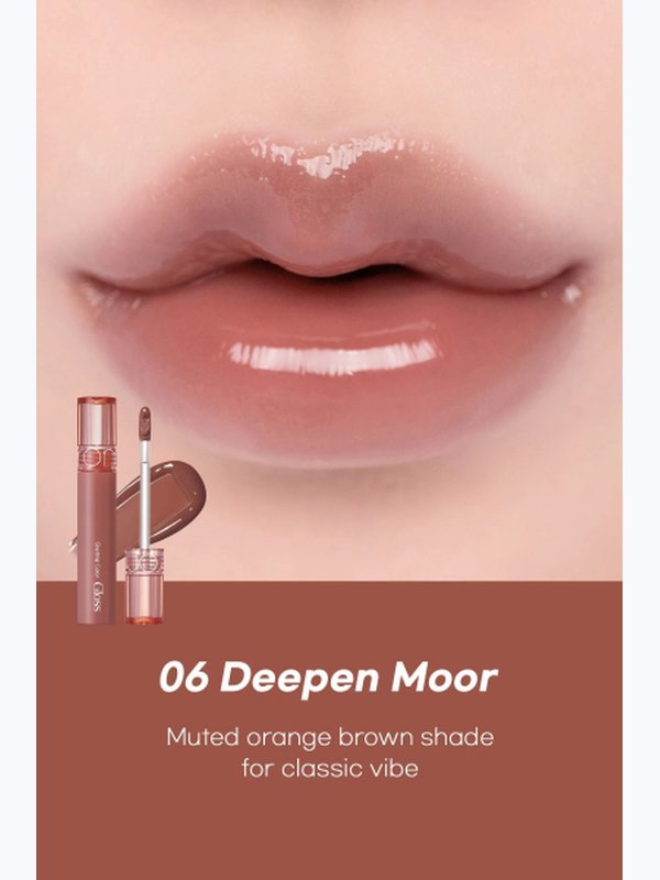 Блеск для губ Rom&nd Glasting Color Gloss 06 Deepen Moor 4г