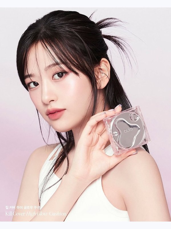 Кушон с плотным покрытием и сияющим финишем CLIO HIGH GLOW CUSHION с запасным блоком