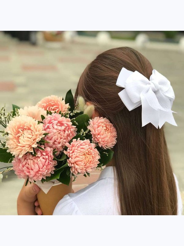 Композиция с астрами Barbie