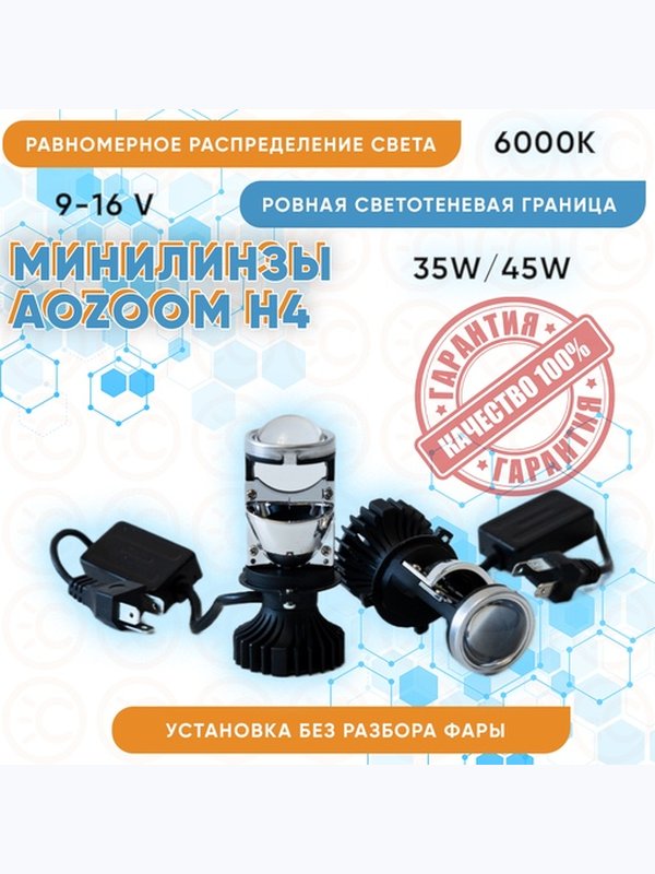 Бестселлер! Минилинзы AOZOOM H4