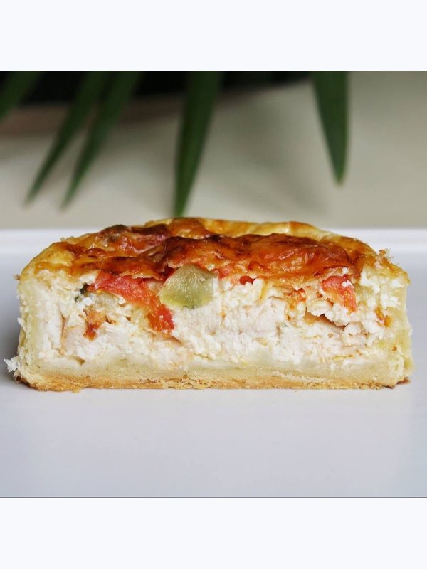 Киш с индейкой