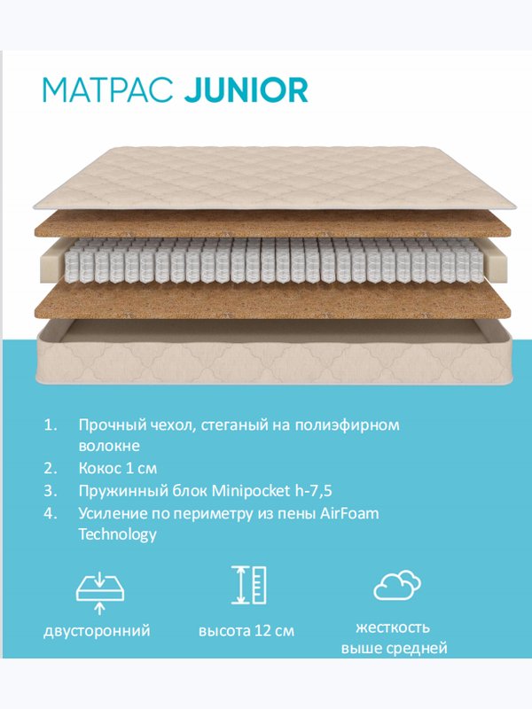 Матрас Mom's Love JUNIOR