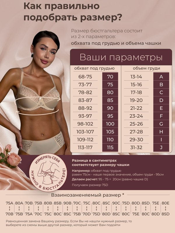 Бюстгальтер женский большие размеры Милавица Авелин