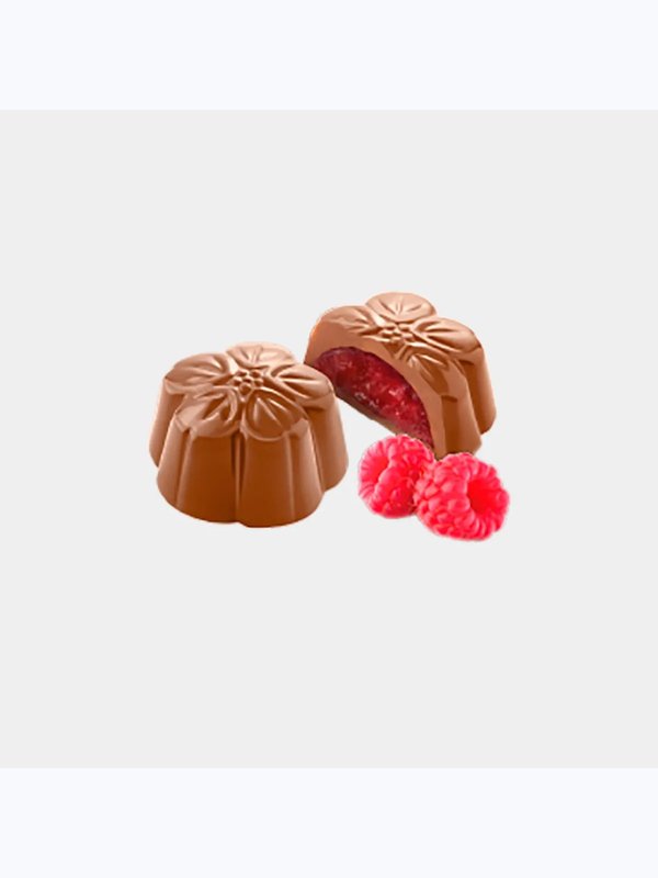 Конфеты шоколадные с малиновой начинкой, Chocolate Amatller, 72 г, ж/б