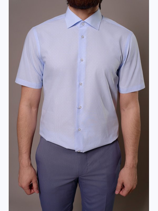 Сорочка мужская VESTER короткий рукав 72914 цв. 55