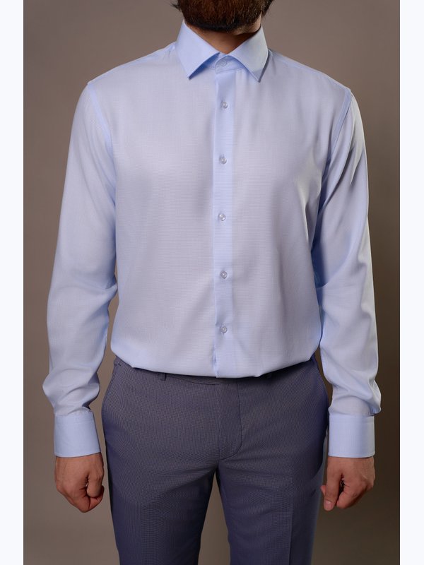 Сорочка мужская дл.рук. GROSTYLE TRENDY SS018236