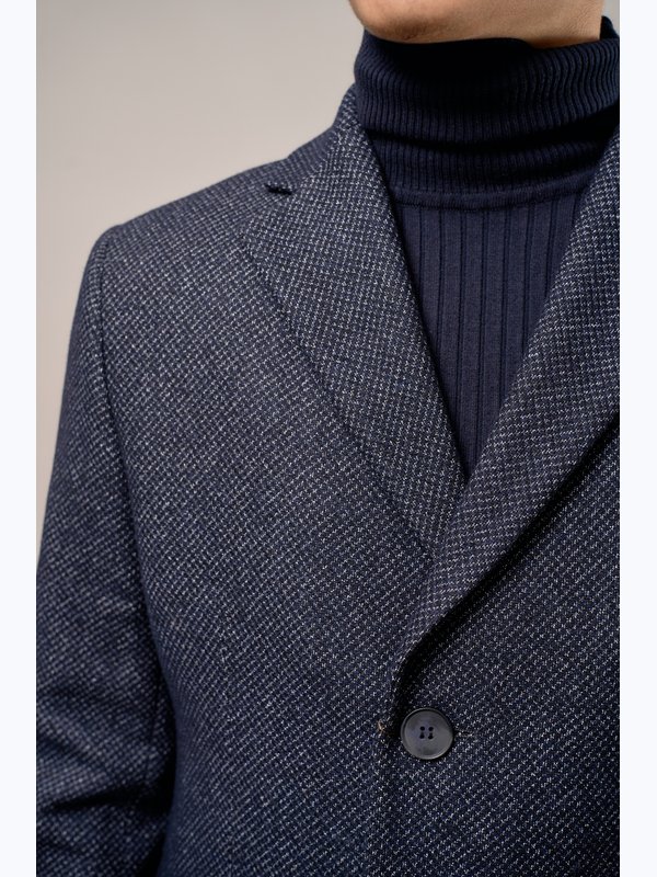 Пальто мужское 5053 MS GARDES DK NAVY