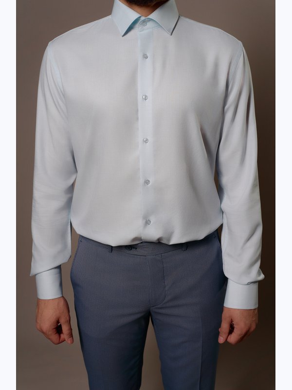 Сорочка мужская дл.рук. GROSTYLE TRENDY SS018234
