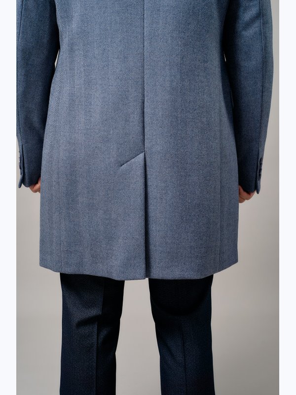 Пальто мужское 2053 MS BORGO LT.BLUE
