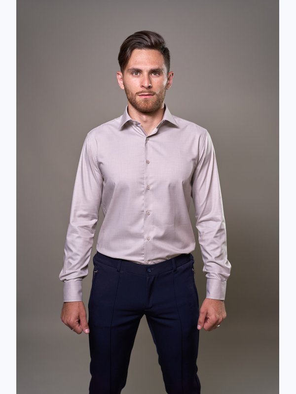Сорочка мужская дл. рук. GROSTYLE TRENDY SS018290