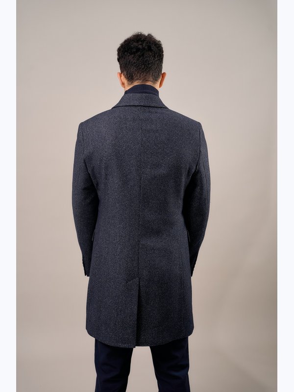 Пальто мужское 5053 MS GARDES DK NAVY