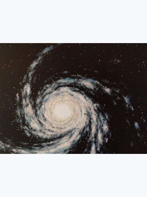 МК "Космос". Холст 15*20 см.