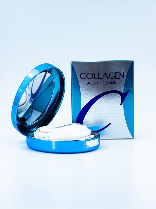ENOUGH - КУШОН ДЛЯ ЛИЦА УВЛАЖНЯЮЩИЙ С КОЛЛАГЕНОМ COLLAGEN AQUA AIR CUSHION №13, 15 G