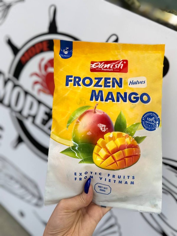 МАНГО половинки, 500гр