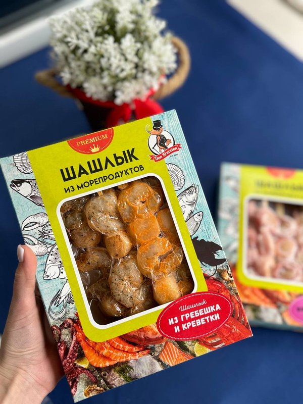 ШАШЛЫЧКИ из морепродуктов