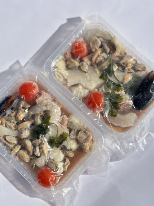 СУП «БУЙАБЕС» с морепродуктами и рыбкой