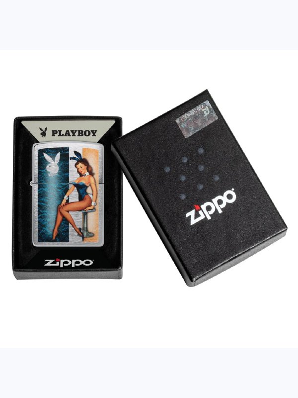48374 200 Zippo Playboy