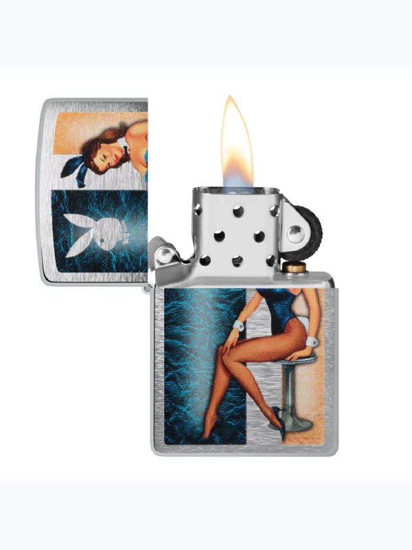 48374 200 Zippo Playboy