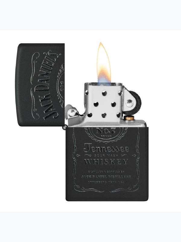 Gift Set brichetă + husă 48460 218 Zippo Jack Daniel’s WPL and Pouch