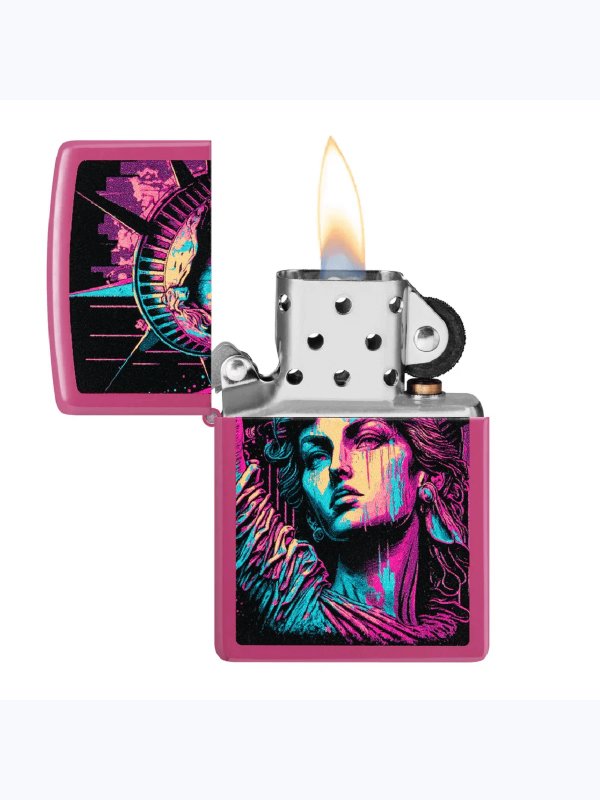 48916 49846 Zippo American Lady Design