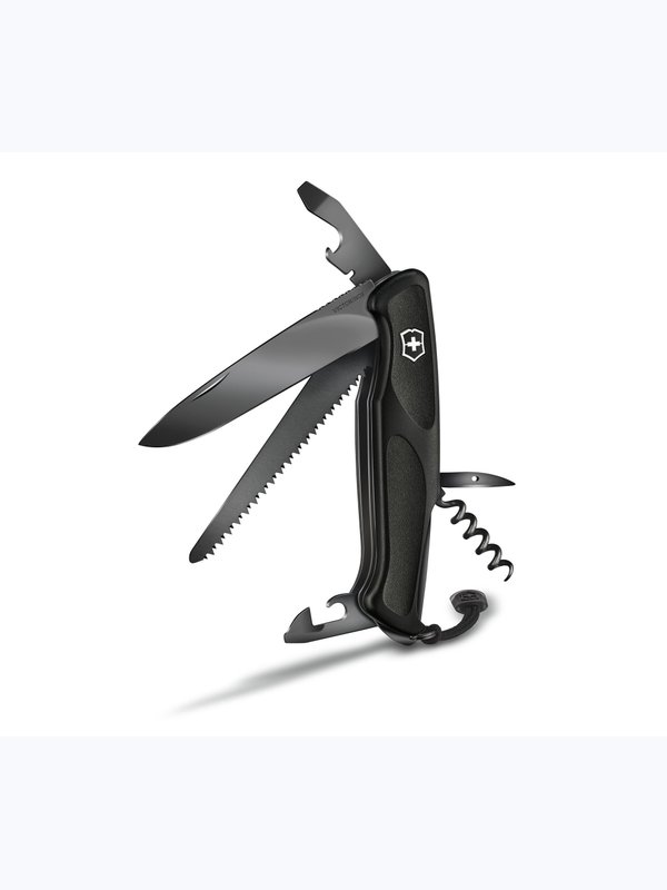 Cuțit pliabil Victorinox Ranger 55 Grip Onyx Black