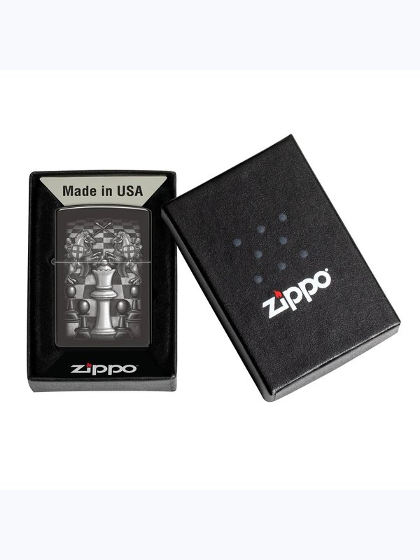 48762 24756 Zippo Chess Design