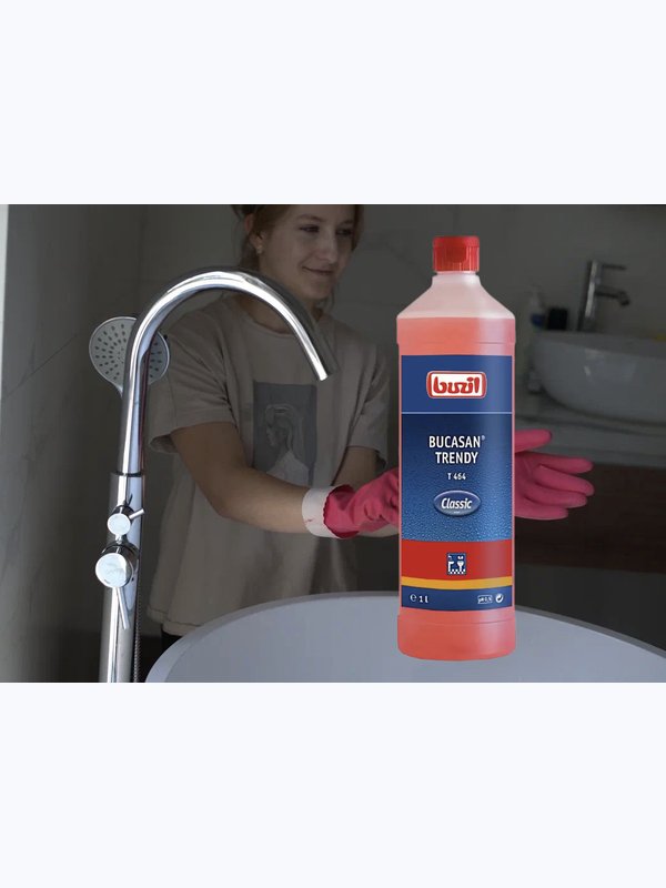 T464 Bucasan Trendy Cредство для ежедневной чистки сантехники с интенсивным ароматом.