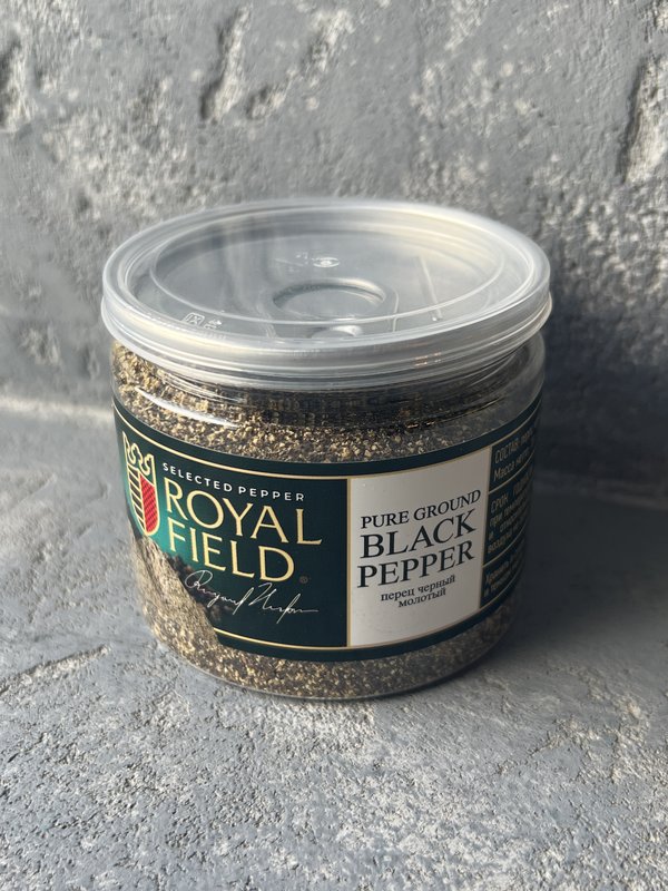 Перец чёрный молотый Royal Field, 70 грамм