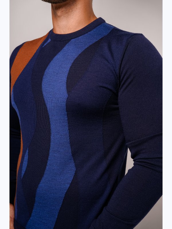 Джемпер мужской ENRICO CERINI 244004 Navy