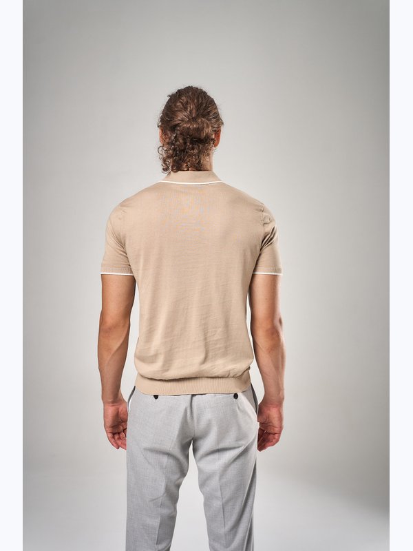 Поло мужское Р211 BEIGE