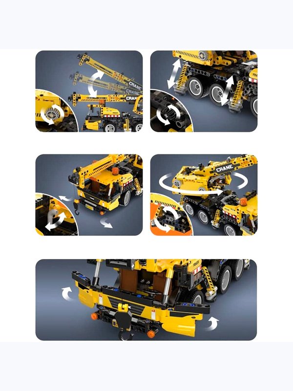 Constructor CaDa Camion cu Macara C65005W