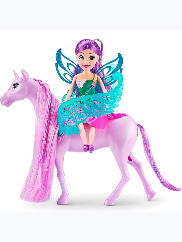 Papusa cu unicorn Sparkle Girlz 100413